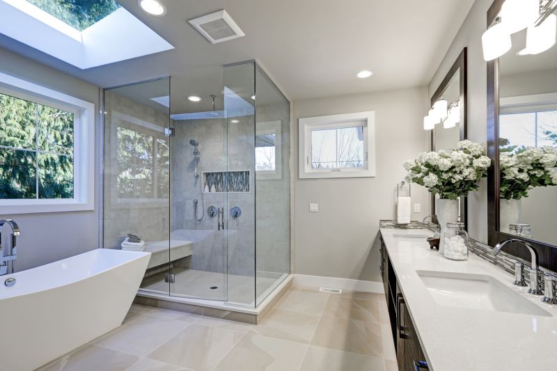 Renovated Bathroom with Skylight