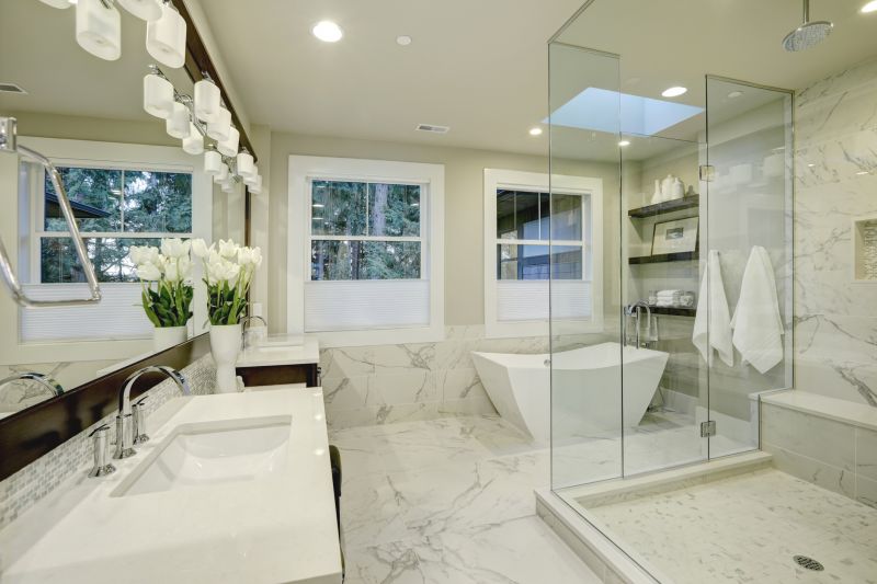 Luxury Walk-In Shower with Seating